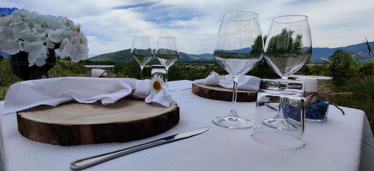 "Il Casaletto" Agriturismo Moderno, Vista Panoramica E Cibo Spettacolare- 斯库科拉－马西卡纳 外观 照片